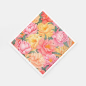 Floral Paper Napkins Serviette (Ecke)