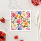 Floral Paper Napkins Serviette (Beispiel)