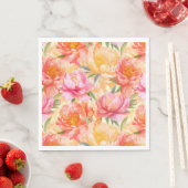 Floral Paper Napkins Serviette (Beispiel)