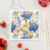 Floral Paper Napkins Serviette (Beispiel)