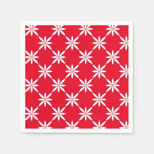 Floral Paper Napkins Serviette (Vorderseite)