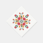 Floral Paper Napkins Serviette (Ecke)