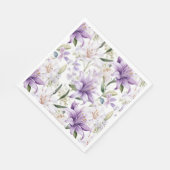 Floral Paper Napkins Serviette (Ecke)