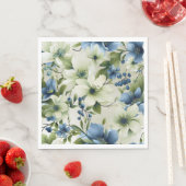Floral Paper Napkins Serviette (Beispiel)