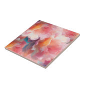 Floral Paper Plate Fliese (Seite)