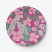 floral pappteller (Vorderseite)