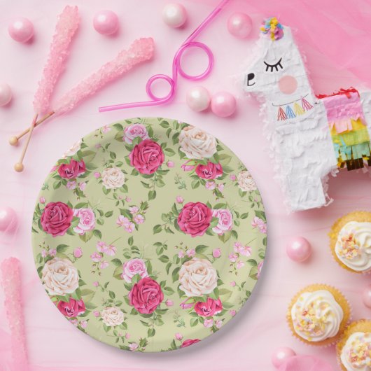 floral pappteller (Party)