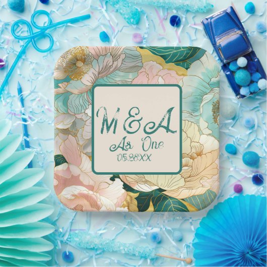 floral pappteller (Party)