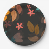 floral pappteller (Vorderseite)