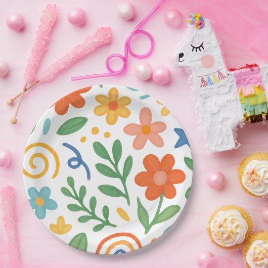 floral pappteller (Party)