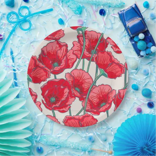 floral pappteller (Party)