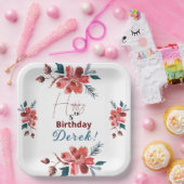 floral pappteller (Party)