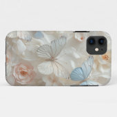 Floral Pastel Butterflies Phone Cover (Rückseite (Horizontal))