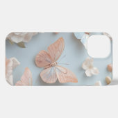 Floral Pastel Butterflies Phone Cover iPhone Hülle (Rückseite (Horizontal))