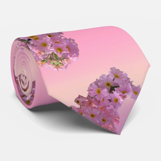 Floral Pastel Krawatte (Gerollt)