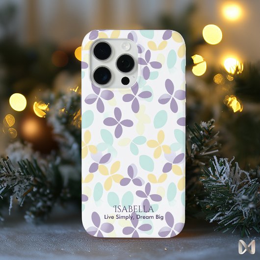 Floral Pastel Minimalistisch - Abstraktes Boho Mus Case-Mate iPhone Hülle