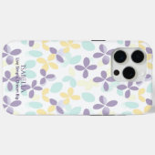 Floral Pastel Minimalistisch - Abstraktes Boho Mus Case-Mate iPhone Hülle (Rückseite (Horizontal))
