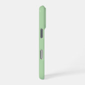 Floral Pastel Sage Green Custom Name Wildflowers iPhone Hülle (Rechte Seite)