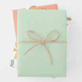 Floral Pastell Muster Ruhe Geschenkpapier Set (Beispiel)