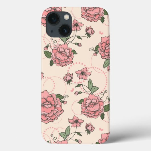 Floral pattern 5 2 Case-Mate iPhone hülle (Rückseite)