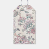 Floral Pattern Abschluss Vielen Dank Geschenkanhänger (Rückseite)