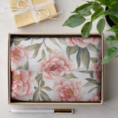 Floral Pattern Camellia Blume Seidenpapier (Geschenk)