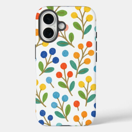 floral pattern Case-Mate iPhone hülle (Rückseite)