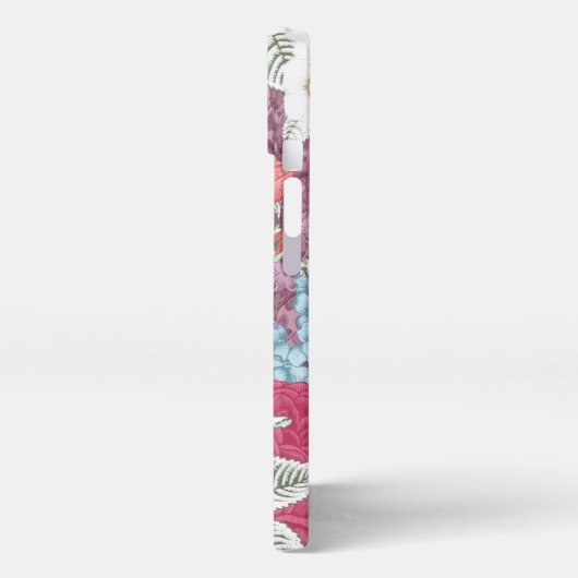 floral pattern cell phone case iPhone hülle (Linke Seite)