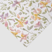 Floral Pattern Freesia Blume Seidenpapier (Ausschnitt)