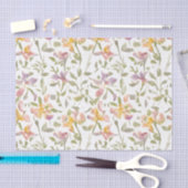 Floral Pattern Freesia Blume Seidenpapier (Handwerk)