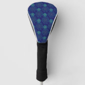 Floral Pattern Golf Head Cover Headcover (Vorderseite)
