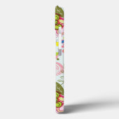 Floral Pattern in Retro 2 Case-Mate iPhone Hülle (Rückseite / Links)