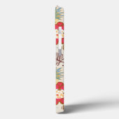 Floral Pattern in Retro 4 Case-Mate iPhone Hülle (Rückseite / Links)