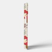 Floral Pattern in Retro 4 Case-Mate iPhone Hülle (Rückseite / Rechts)