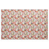 Floral Pattern in Retro 4 Stoff (Fat Quarter (45,7 x 55,9 cm))
