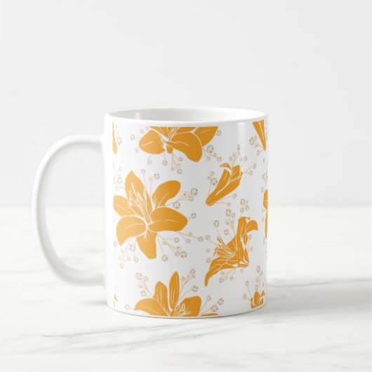 Floral Pattern Kaffeetasse (Links)