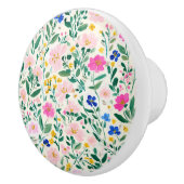 Floral Pattern Keramikknauf (Rechts)