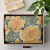 Floral Pattern Marigold-Blume Seidenpapier (Geschenk)