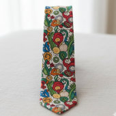 Floral Pattern Men's Necktie for Spring Krawatte