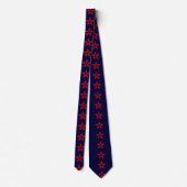 Floral Pattern Neck Tie Krawatte (Rückseite)