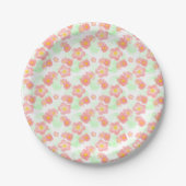 Floral pattern no1 pappteller (Vorderseite)
