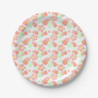 Floral pattern no1 pappteller