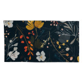 Floral Pattern Pair King Kissenbezug (Rückseite-Rechts)