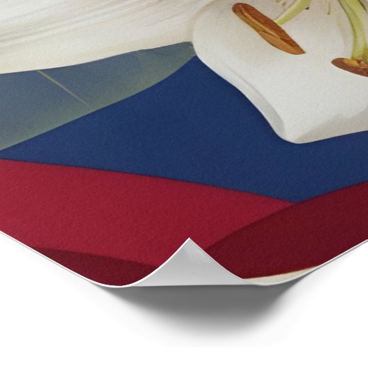 Floral Pattern Poster (Ecke)