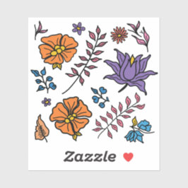 Floral Pattern Sticker