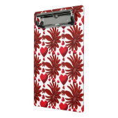 Floral pattern  throw blanket mini klemmbrett (Gewinkelt2)