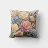 Floral Pattern Throw Pillow Cover Kissen (Vorderseite)