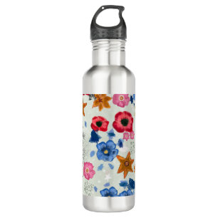 Floral Pattern Wasserflasche Edelstahlflasche