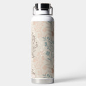Floral Pattern Wasserflasche Trinkflasche (Rückseite)