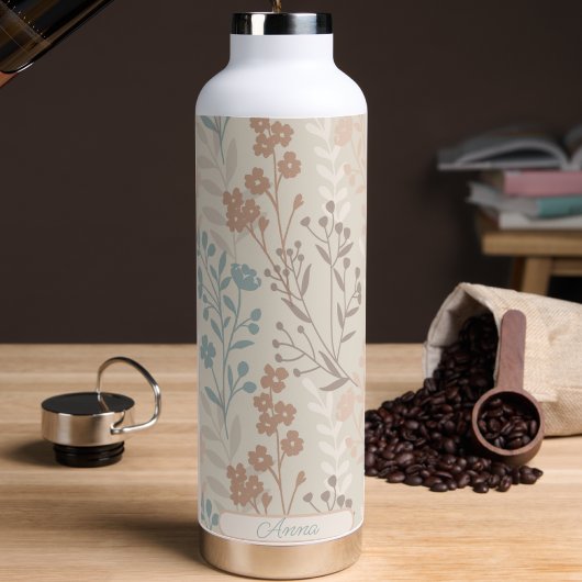 Floral Pattern Wasserflasche Trinkflasche
